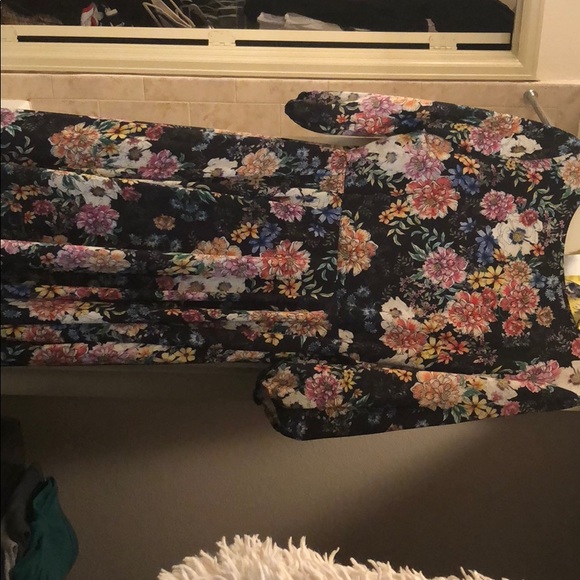 Anthropologie Yumi Kim Medium Floral Dress - Picture 4 of 7